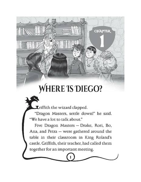 11 Shine of the Silver Dragon 1 Ch1-Where is Diego？ -- 绘本听读宝在线台词全文