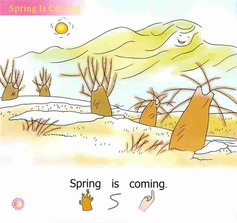 幼儿英语浸入式 25 Spring Is Coming -- 绘本听读宝在线台词全文