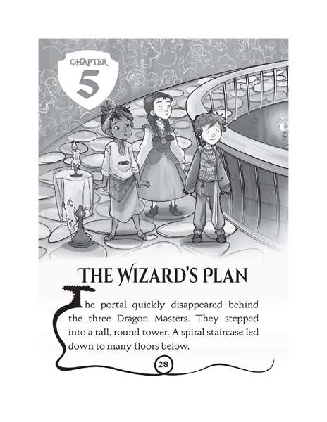 12 Treasure of the Gold Dragon 5 Ch5-The Wizard's Plan -- 绘本听读宝在线台词全文