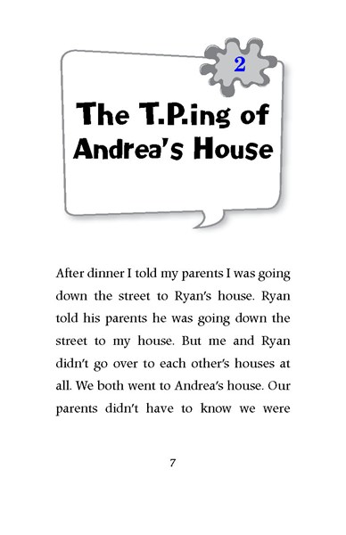 13 Mrs. Patty Is Batty 2 Ch2-The T.P.ing of Andrea's House -- 绘本听读宝在线台词全文