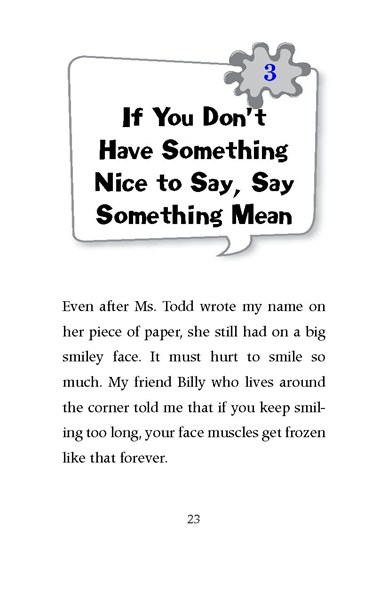12 Ms. Todd Is Odd 3 Ch3-If You Don't Have Something Nice to Say, Say Something Mean -- 绘本听读宝在线台词全文