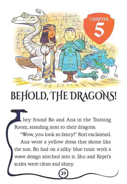 4 Power of the Fire Dragon 5 Behold, The Dragons! -- 绘本听读宝在线台词全文