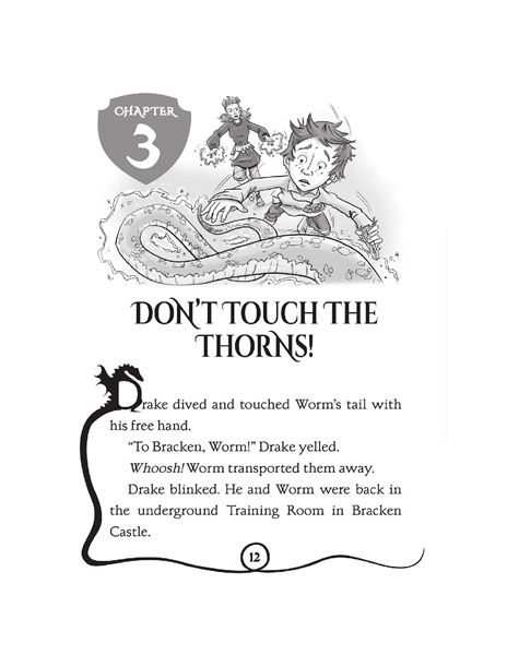 19 Wave of the Sea Dragon Dragon Masters 3 Ch3-Don't Touch the Thorns! -- 绘本听读宝在线台词全文
