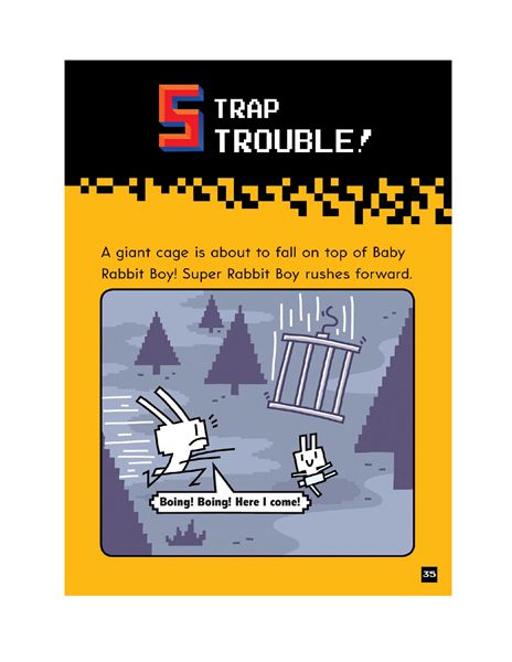 9 Super Rabbit Boy Time Jump 5 TRAP TROUBLE! -- 绘本听读宝在线台词全文