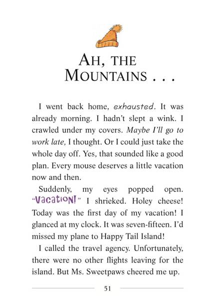 9-A Fabumouse Vacation for Geronimo 10-AH, THE MOUNTAIN -- 绘本听读宝在线台词全文