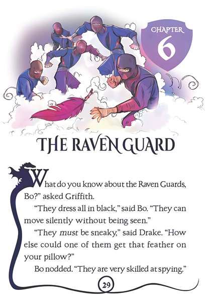 3 Secret of the Water Dragon 6 The Raven Guard -- 绘本听读宝在线台词全文