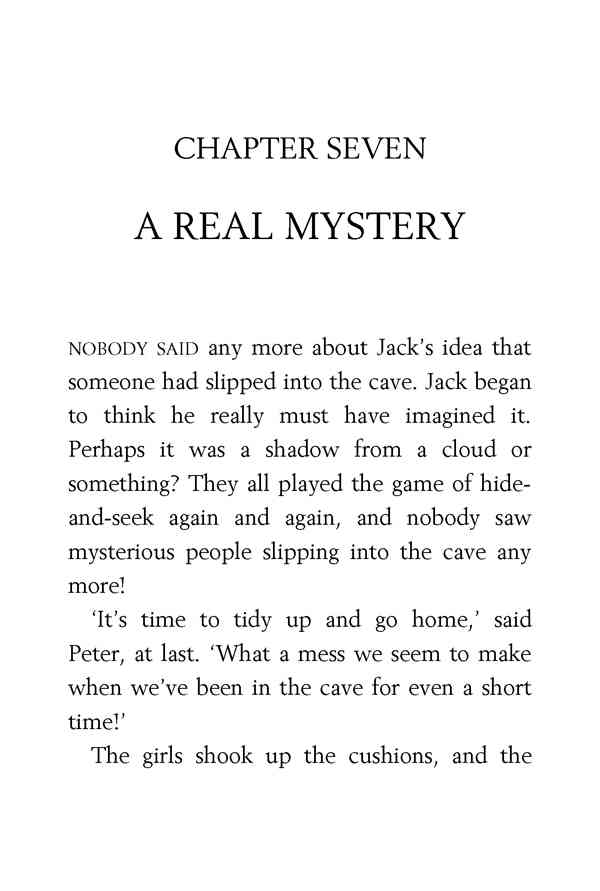 7 Secret Seven Win Through 7 A REAL MYSTERY -- 绘本听读宝在线台词全文