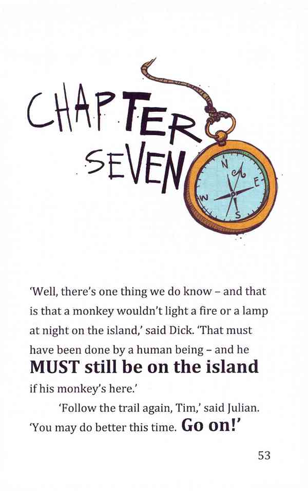 7 Five Have a Puzzling Time Chapter 7 -- 绘本听读宝在线台词全文