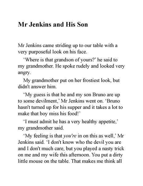 女巫 19 Mr Jenkins and His Son -- 绘本听读宝在线台词全文