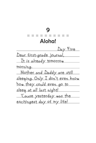 26 Junie B. First Grader - Aloha-ha-ha! 9. Aloha! -- 绘本听读宝在线台词全文