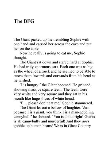 好心眼的巨人 05 The BFG -- 绘本听读宝在线台词全文
