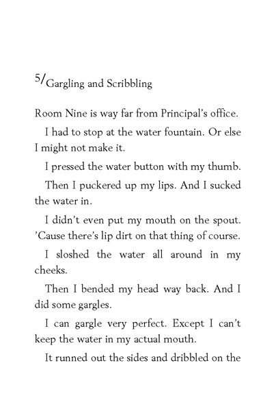 9 Junie B. Jones Is Not a Crook 5. Gargling and Scribbling -- 绘本听读宝在线台词全文
