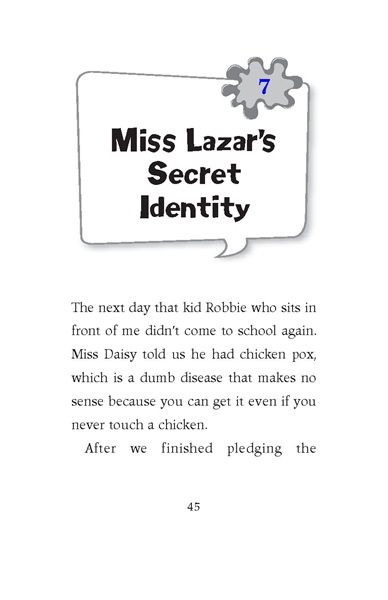 9 Miss Lazar is Bizarre 7 Ch7-Miss Lazar's Secret Identity -- 绘本听读宝在线台词全文