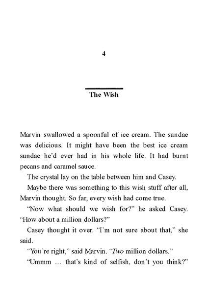 8.A Magic Crystal 4. The Wish -- 绘本听读宝在线台词全文
