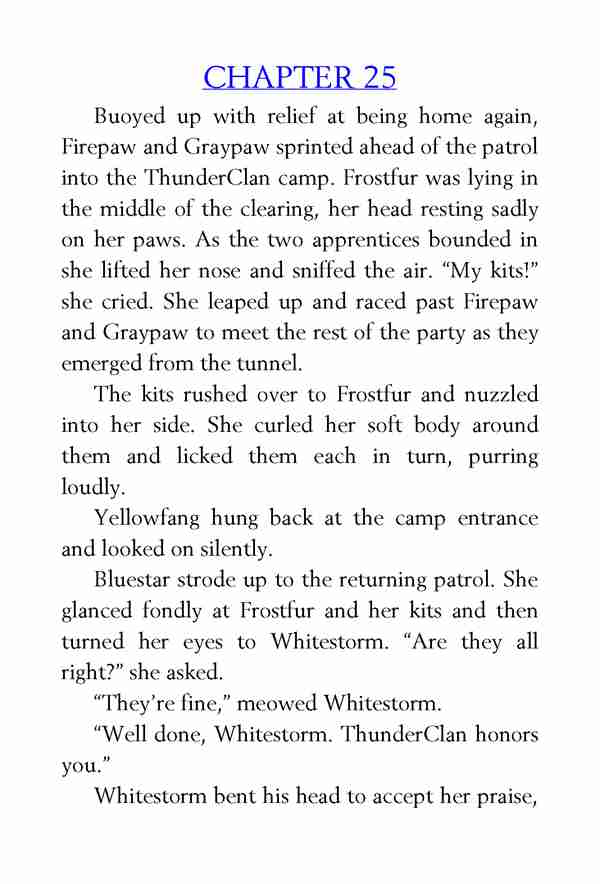 S1 Into the Wild Chapter 25 -- 绘本听读宝在线台词全文