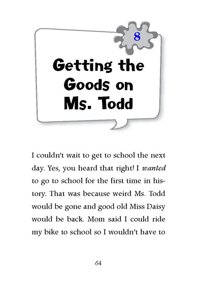 12 Ms. Todd Is Odd 8 Ch8-Getting the Goods on Ms. Todd -- 绘本听读宝在线台词全文