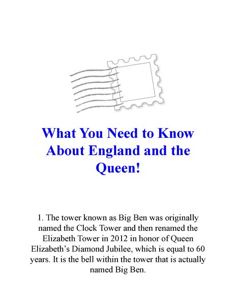 14 On a Mission for Her Majesty 9. What You Need to Know About England and the Queen! -- 绘本听读宝在线台词全文