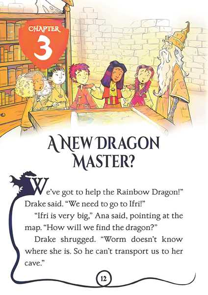 10 Walking the Rainbow Dragon 3 A New Dragon Master -- 绘本听读宝在线台词全文