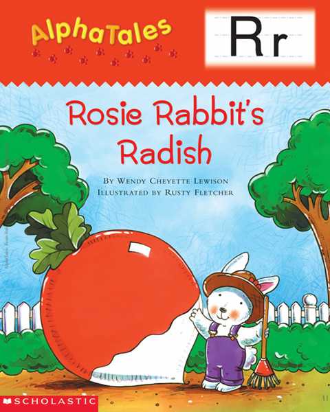 学乐字母故事 【R】Rosie Rabbit's Radish -- 绘本听读宝在线台词全文