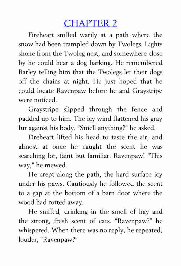 S1 Forest of Secrets Chapter 2 -- 绘本听读宝在线台词全文