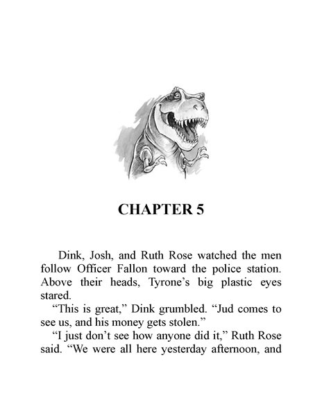 The Talking T. Rex Chapter 5 -- 绘本听读宝在线台词全文