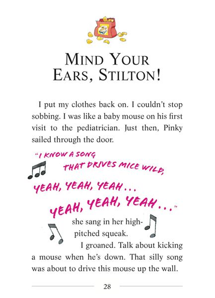 9-A Fabumouse Vacation for Geronimo 07-MIND YOUR EARS, STILTON! -- 绘本听读宝在线台词全文