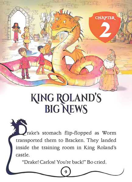 8 Roar of the Thunder Dragon 2 King Roland's Big News -- 绘本听读宝在线台词全文