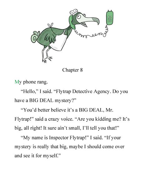 1 Inspector Flytrap Chapter 8 -- 绘本听读宝在线台词全文