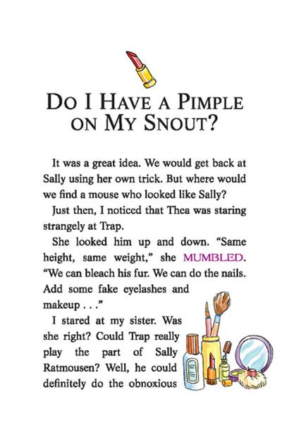 6 Paws Off, Cheddarface! 20-DO I HAVE A PIMPLE ON MY SNOUT？ -- 绘本听读宝在线台词全文