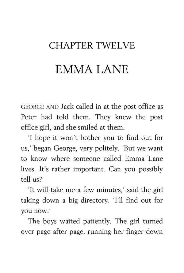 3 Well Done, Secret Seven 12 EMMA LANE -- 绘本听读宝在线台词全文