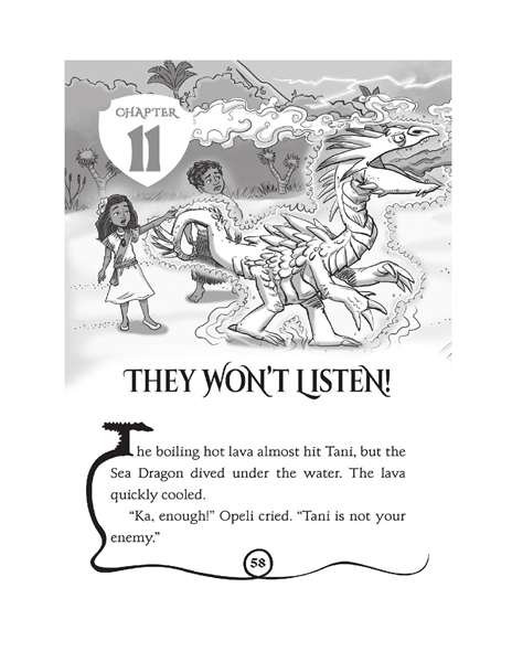 19 Wave of the Sea Dragon Dragon Masters 11 Ch11-They Won't Listen! -- 绘本听读宝在线台词全文