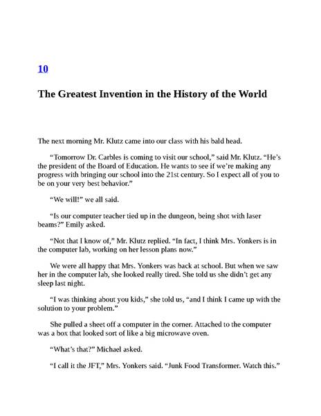 18 Mrs. Yonkers is Bonkers! 10 Ch10-The Greatest Invention in the History of the World -- 绘本听读宝在线台词全文