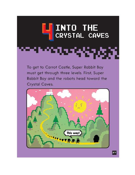 4 Super Rabbit Boss 4 INTO THE CRYSTAL CAVES -- 绘本听读宝在线台词全文