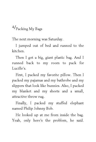 10 Junie B. Jones Is a Party Animal 4. Packing My Bags -- 绘本听读宝在线台词全文