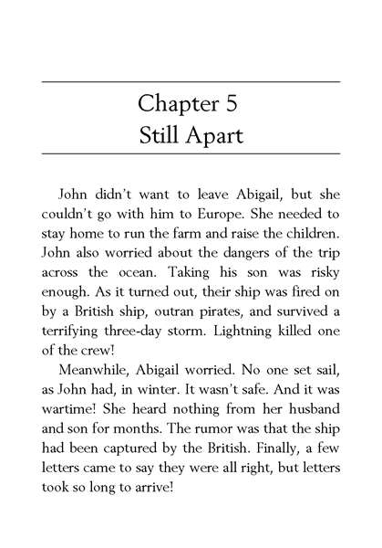 35 Who Was Abigail Adams 5 Still Apart -- 绘本听读宝在线台词全文
