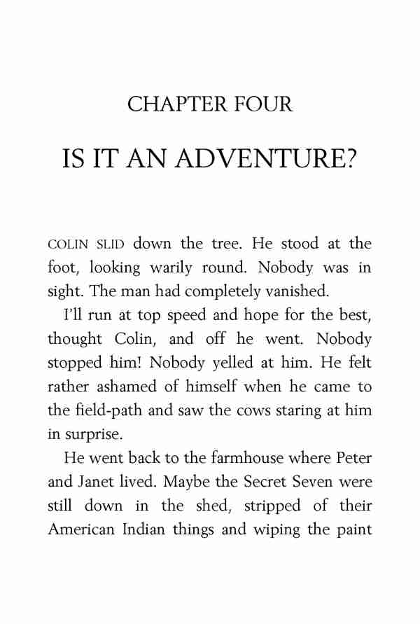 2 Secret Seven Adventure 4 IS IT AN ADVENTURE -- 绘本听读宝在线台词全文