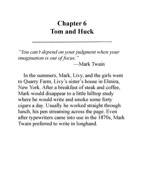 7 Who Was Mark Twain 7 Chapter 6 Tom and Huck -- 绘本听读宝在线台词全文