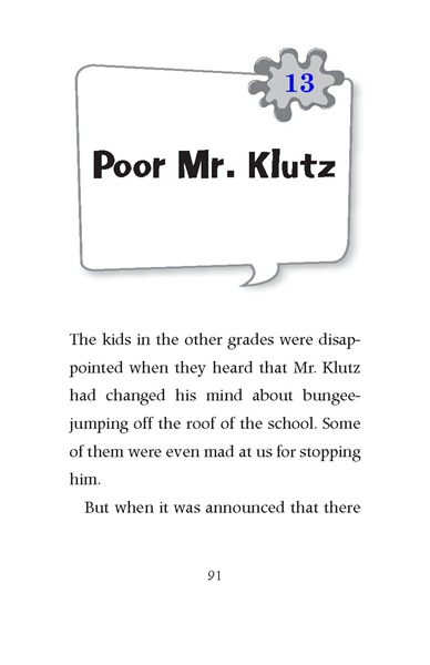 2 Mr Klutz Is Nuts 13 Ch13-Poor Mr. Klutz -- 绘本听读宝在线台词全文