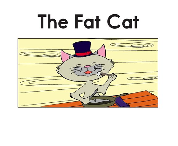 解码书 52 The Fat Cat -- 绘本听读宝在线台词全文