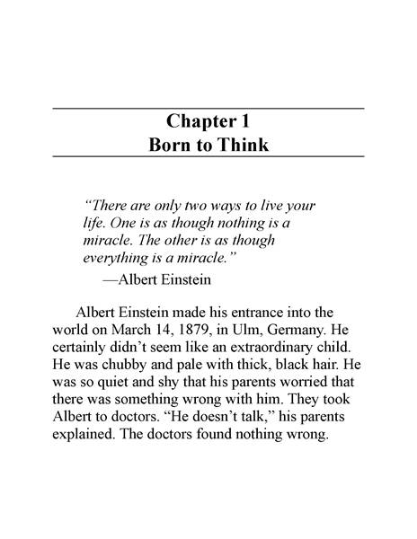 4 Who Was Albert Einstein 2 Chapter 1 Born to Think -- 绘本听读宝在线台词全文