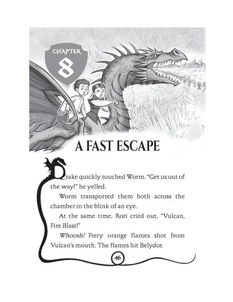 26 Cave of the Crystal Dragon 8. A FAST ESCAPE -- 绘本听读宝在线台词全文