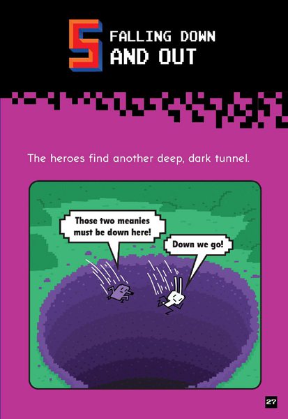 10 Super Rabbit Boy Team Up Trouble 5 FALLING DOWN AND OUT -- 绘本听读宝在线台词全文