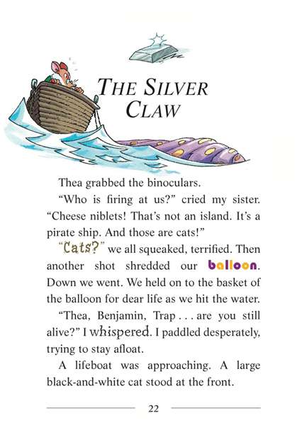 8-Attack of the Bandit Cats 05-THE SILVER CLAW -- 绘本听读宝在线台词全文