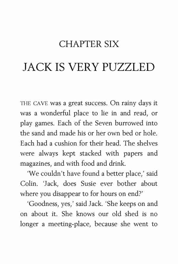 7 Secret Seven Win Through 6 JACK IS VERY PUZZLED -- 绘本听读宝在线台词全文