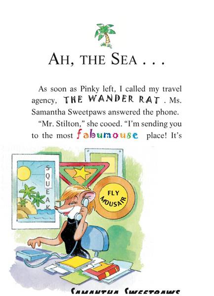 9-A Fabumouse Vacation for Geronimo 08-AH, THE SEA -- 绘本听读宝在线台词全文