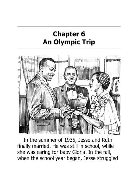 19 Who Was Jesse Owens 7 Chapter 6 An Olympic Trip -- 绘本听读宝在线台词全文