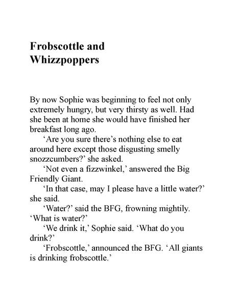 好心眼的巨人 10 Frobscottle and Whizzpoppers -- 绘本听读宝在线台词全文