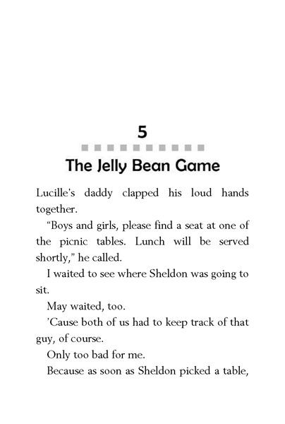 27 Junie B. First Grader - Dumb Bunny 5. The Jelly Bean Game -- 绘本听读宝在线台词全文