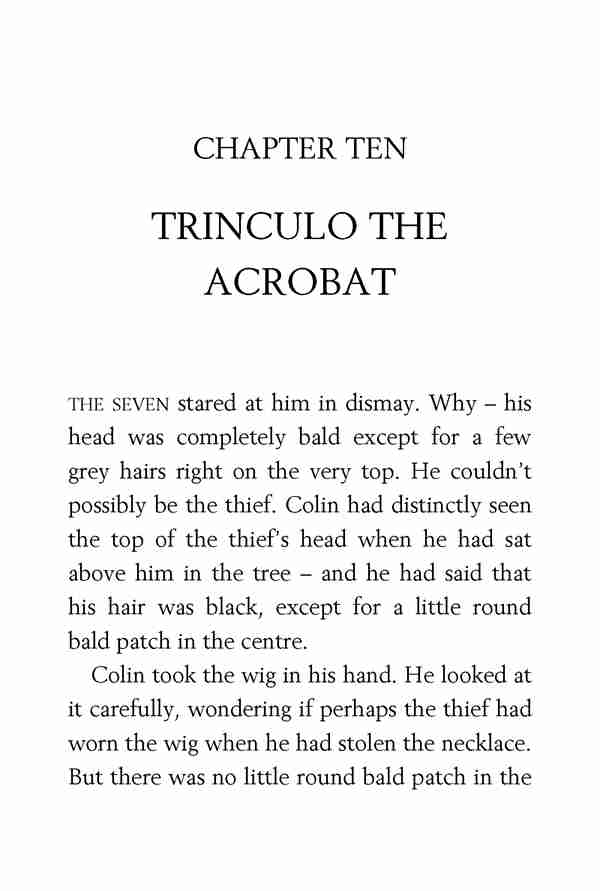 2 Secret Seven Adventure 10 TRINCULO THE ACROBAT -- 绘本听读宝在线台词全文
