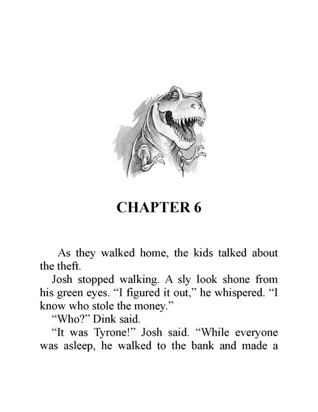 The Talking T. Rex Chapter 6 -- 绘本听读宝在线台词全文